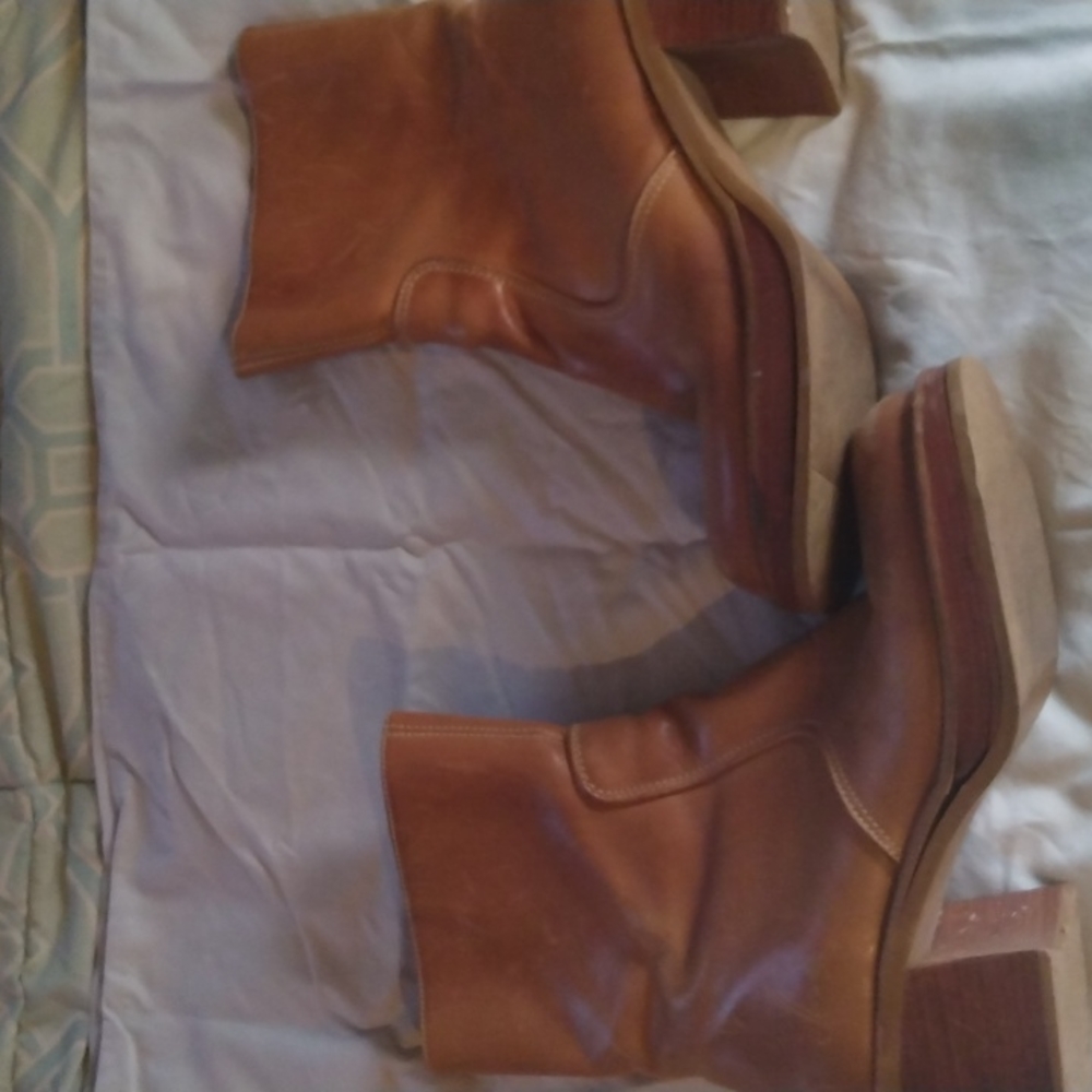 Sam and Libby leather boots